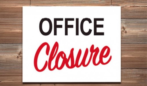 Office Closure Sign
